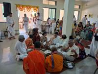 Uttar Bharat Yatra 2025 - Surat Camp, Day 2 (06 March 2025). Shri Paduka Pujana